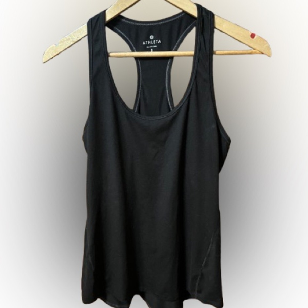 Athleta Women's Sleek Black Tank Top size Small